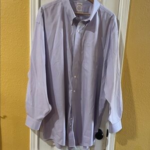 Men's Lavender Dress Shirt Brooks Brothers